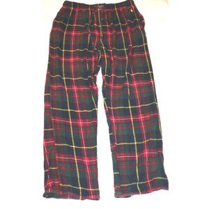 Vintage Polo Ralph Lauren Tartan Plaid Pajama Pants Men's Flannel Sleepwear Sz M